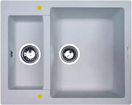 Мойка кухонная Zigmund & Shtain RECHTECK 600.2 млечный путь