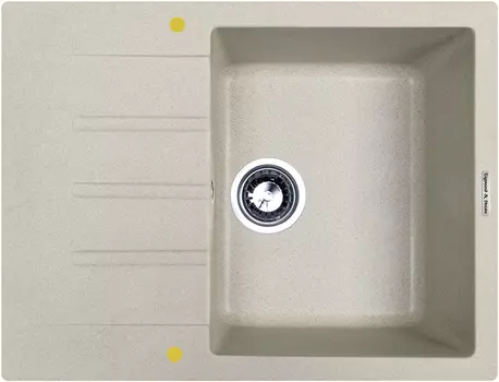 Мойка кухонная Zigmund & Shtain RECHTECK 645 речной песок