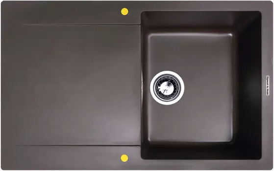 Мойка кухонная Zigmund & Shtain RECHTECK 775 швейцарский шоколад