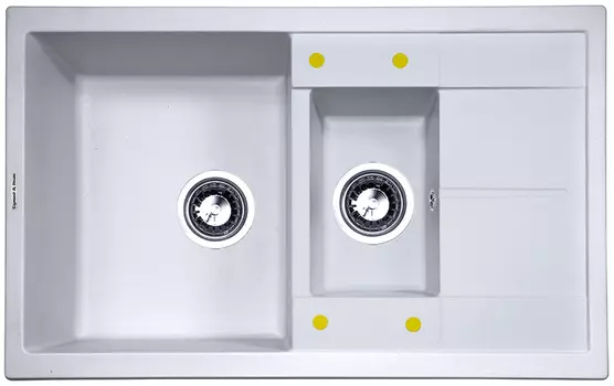 Мойка кухонная Zigmund & Shtain RECHTECK 780.2 млечный путь