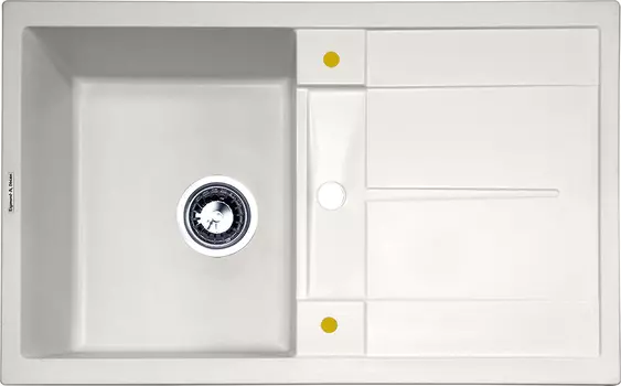 Мойка кухонная Zigmund & Shtain RECHTECK 780 индийская ваниль