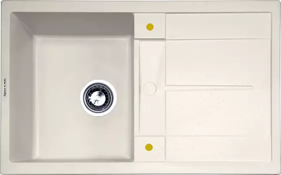 Мойка кухонная Zigmund & Shtain RECHTECK 780 каменная соль
