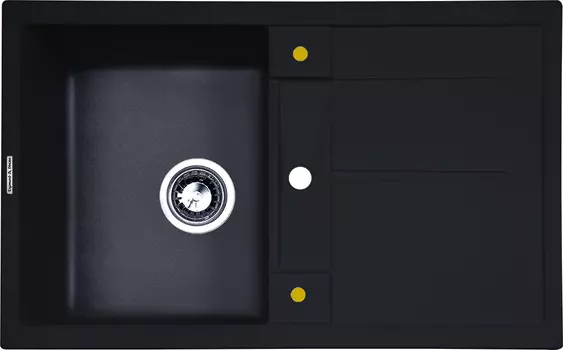 Мойка кухонная Zigmund & Shtain RECHTECK 780 темная скала