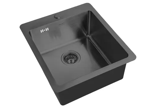Мойка кухонная ZorG HD 4551 grafit