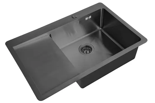Мойка кухонная ZorG HD 7851-L grafit