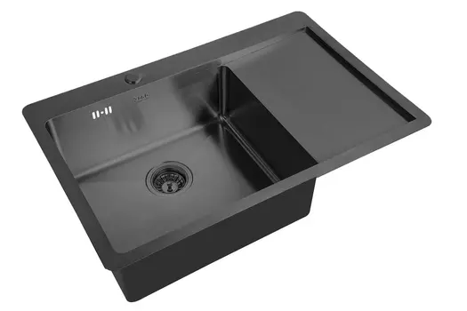 Мойка кухонная ZorG HD 7851-R grafit