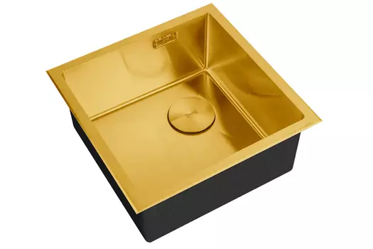 Мойка кухонная ZorG Lux 4444 bronze