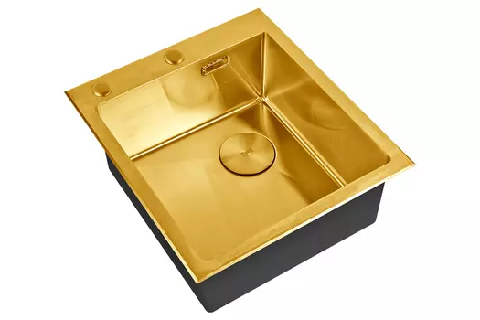 Мойка кухонная ZorG Lux 4551 bronze