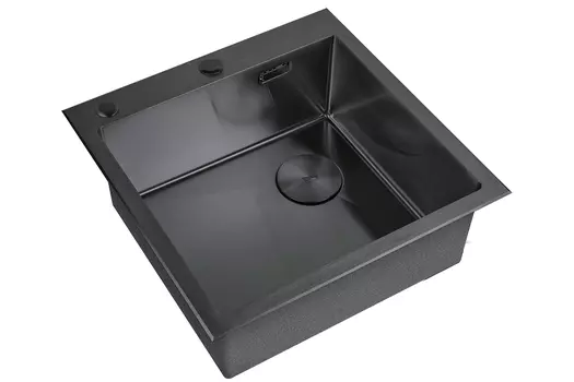 Мойка кухонная ZorG Lux 5151 grafit