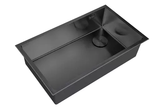 Мойка кухонная ZorG Lux 7444 grafit