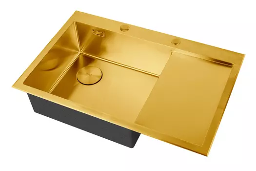 Мойка кухонная ZorG Lux 7851-L bronze