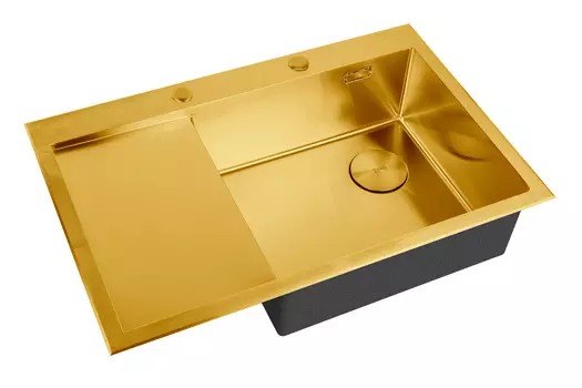 Мойка кухонная ZorG Lux 7851-R bronze