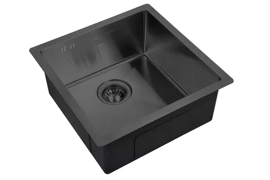 Мойка кухонная Zorg Steel Hammer SH 4444 GRAFIT графит
