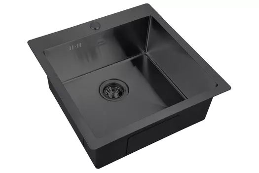 Мойка кухонная Zorg Steel Hammer SH 5151GRAFIT графит