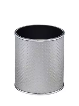 Мусорное ведро Geralis Punto M-PHH1-S серебро