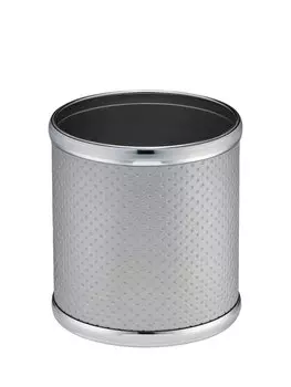 Мусорное ведро Geralis Punto M-PHH2-S серебро, хром