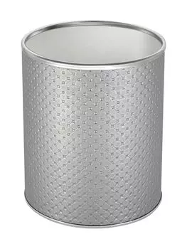 Мусорное ведро Geralis Punto M-PHH-S, серебро