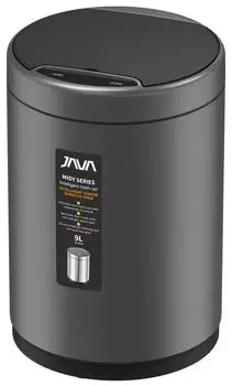 Мусорное ведро Java S-882-9Q сенсорное 9 л графит