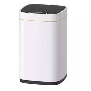 Мусорное ведро Java S-883B-12W белое