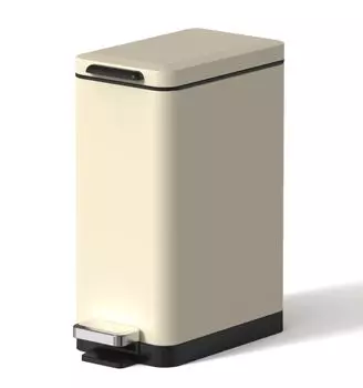 Мусорное ведро Java S-887-6Y бежевое