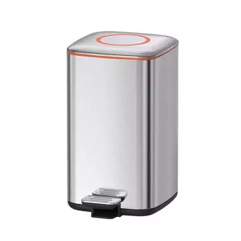 Мусорное ведро Java S-888-12L сатин