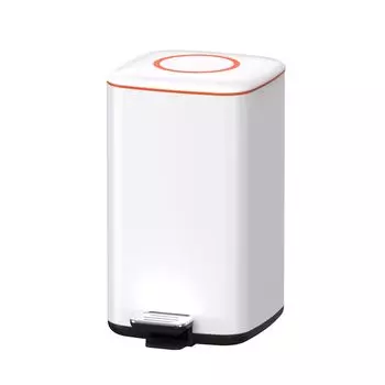 Мусорное ведро Java S-888-12W белое