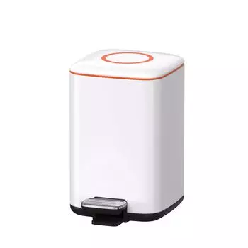 Мусорное ведро Java S-888-9W белое