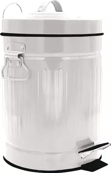 Мусорное ведро Ridder Pumba 2149601 белое