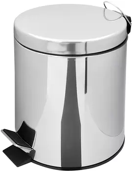 Мусорное ведро Ridder Timon 2008800 5 л, хром