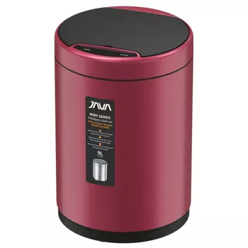 Мусорное ведро Savol S-882-9R малиновое