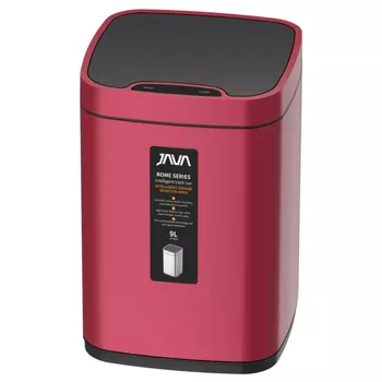 Мусорное ведро Savol S-883-9R малиновое