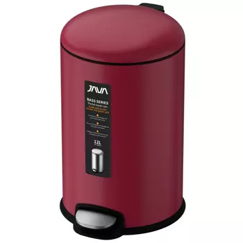 Мусорное ведро Savol S-885-12R малиновое