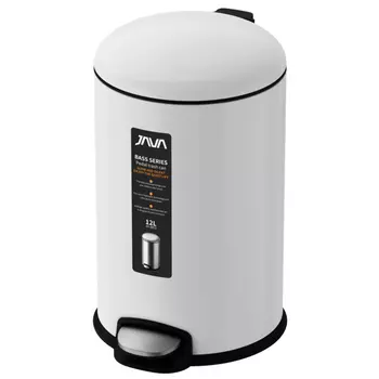 Мусорное ведро Savol S-885-12W белое