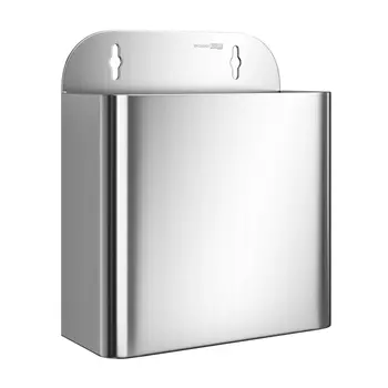 Мусорное ведро WasserKRAFT 10611 11л, никель