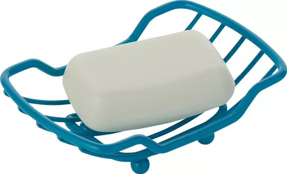 Мыльница Axentia Marbella 126845 бирюзовая