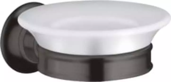 Мыльница Axor Montreux 42033340 шлифованный черный