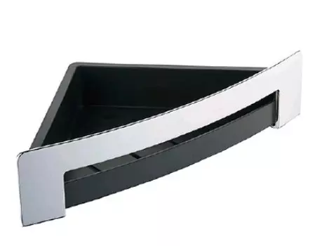 Мыльница Bemeta Cytro 102208272 угловая, хром/черная