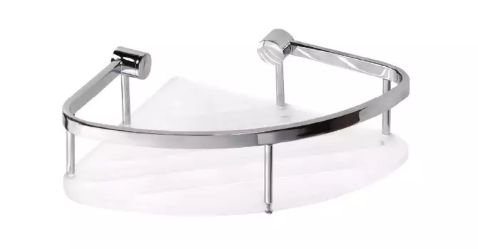 Мыльница Bemeta Cytro 146208376 угловая, хром/белый