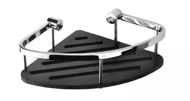 Мыльница Bemeta Cytro 146208386 угловая, хром/черный