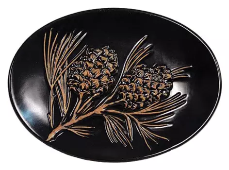 Мыльница Blonder Home Asian Pine