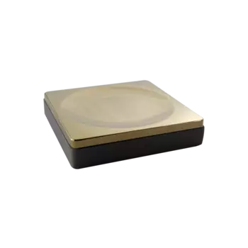 Мыльница Boheme 10960-B-G черная