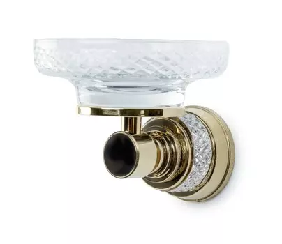 Мыльница Boheme Aura 10243-G настенная, золото