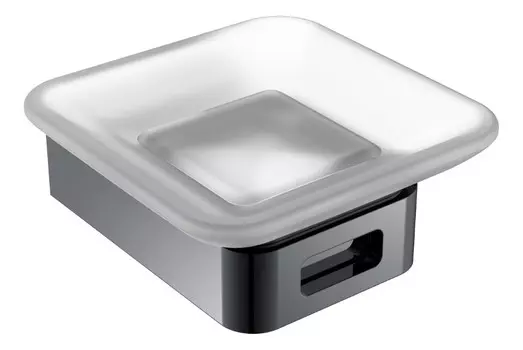 Мыльница Boheme Q 10943-SGM антрацит глянец