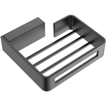 Мыльница Boheme Q 10959-GM настенная, сталь