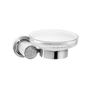 Мыльница Boheme Royal Cristal 10923-CR настенная, хром