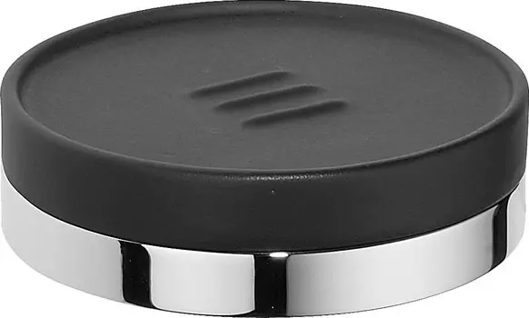 Мыльница Colombo Design Nordic B5240.CR-CNO хром/черная