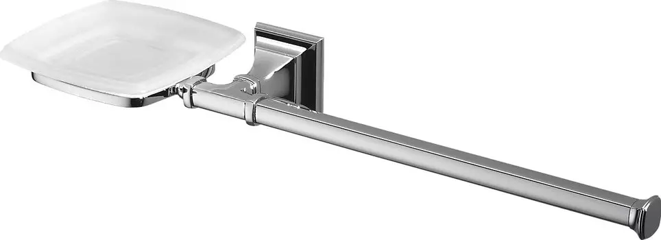 Мыльница Colombo Design Portofino B3274 SX хром/стекло (B3274S.CR-VAN)