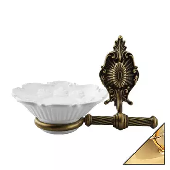 Мыльница Migliore Elisabetta 17054 золото