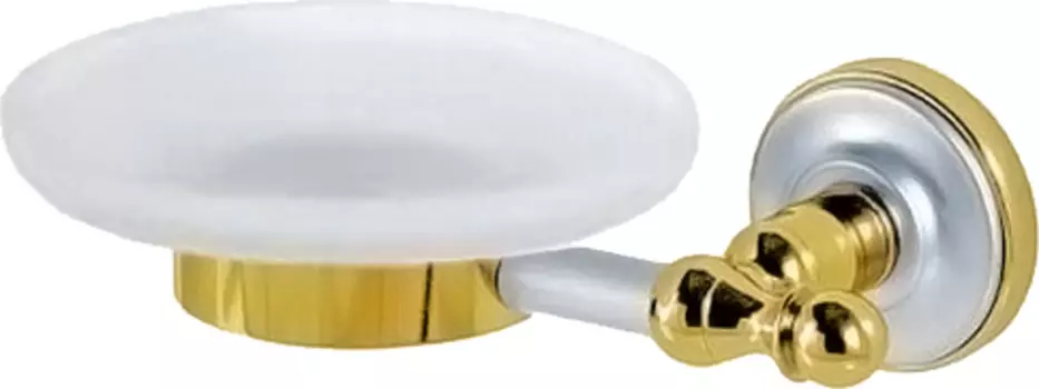 Мыльница Migliore Mirella 17268 хром-золото