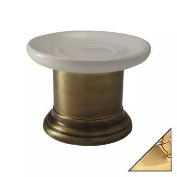 Мыльница Migliore Mirella 17309 золото